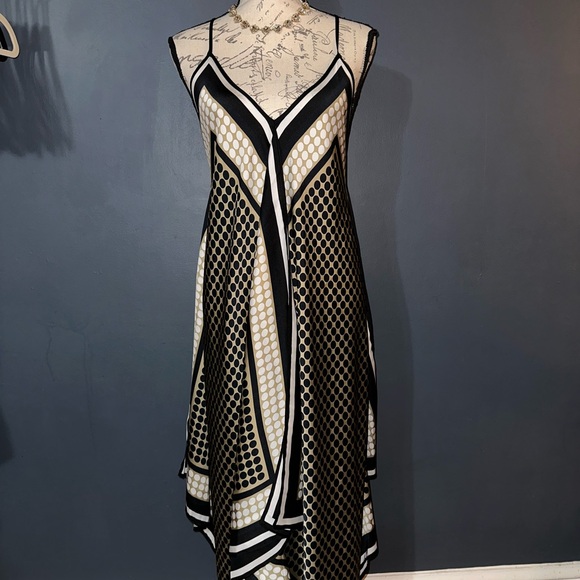 MICHAEL Michael Kors Scarf Print Silk Dress - Picture 2 of 7